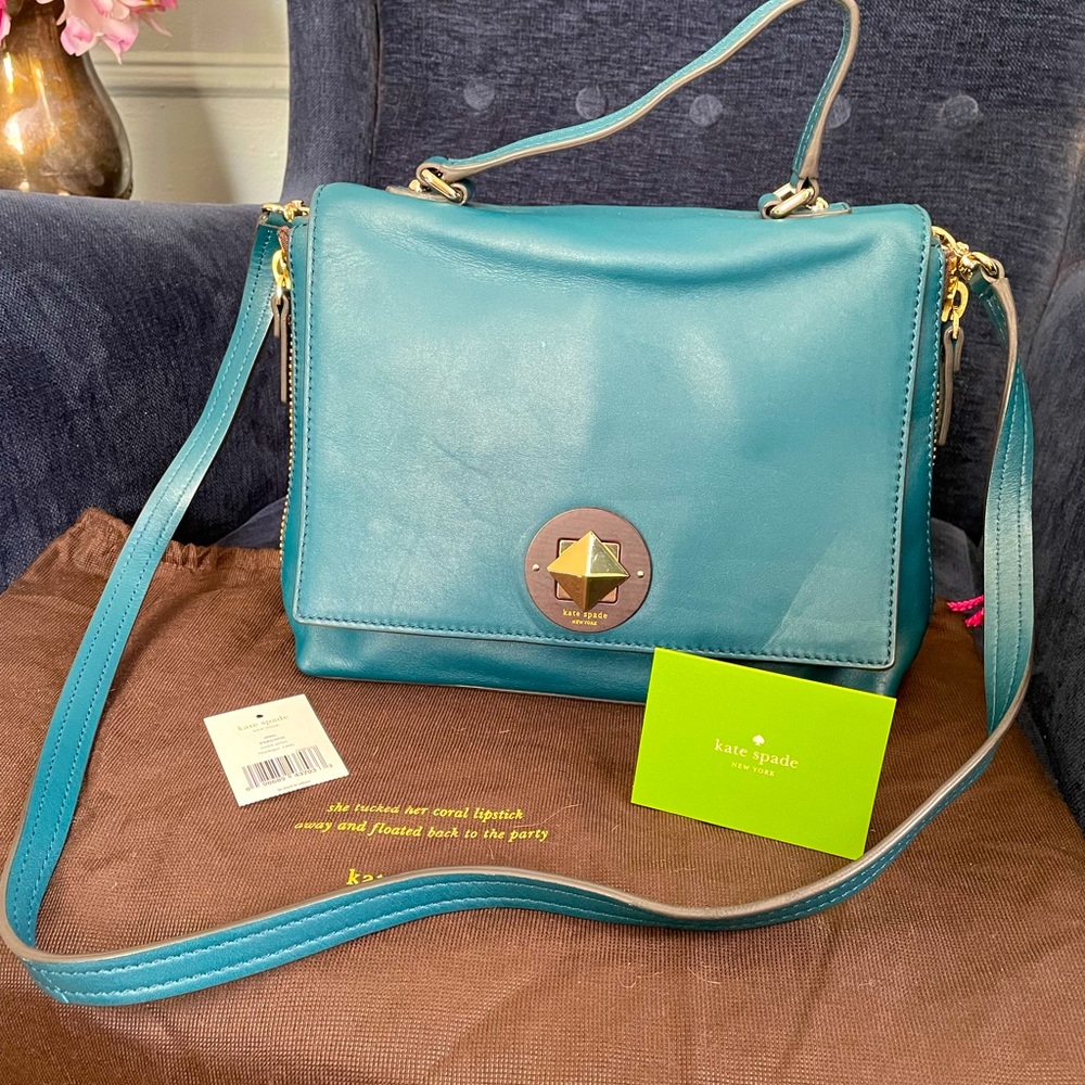 Kate Spade Teal Crossbody Bag